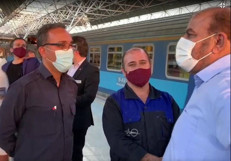 بازدید وزیر راه از ایستگاه راه‌آهن تهران/ گلایه‌های پرسنل شرکت‌های ریلی در غیاب مدیرعامل راه‌آهن