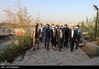 بازدید شورای شهر مشهد از پروژه های کوه شهر،زیست پارک و کوه پارک