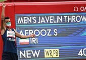 Afrooz Wins Iran’s Third Gold at 2023 Para Athletics World Championships