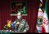 نشست خبری امیر علیرضا صباحی فرد فرمانده نیروی پدافند هوایی ارتش