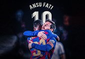 آنسو فاتی وارث پیراهن شماره «10» مسی در بارسلونا شد
