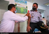 واکسیناسیون کادر نظامی ارتش در خراسان شمالی به روایت تصاویر