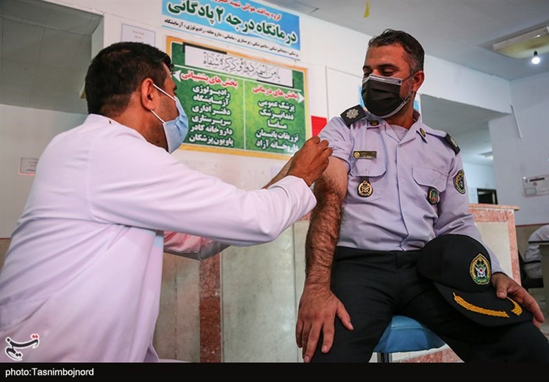 واکسیناسیون کادر نظامی ارتش در خراسان شمالی به روایت تصاویر