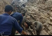 سقوط مینیبوس و جانباختن 16نفر در کامیاران به روایت تصویر