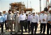 بررسی طرحهای صنایع پارس جنوبی با حضور وزیر نفت به روایت تصویر