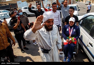 استقبال از هاشمیه متقیان‌معاوی بانوی رکورد جهان ایران در پارالمپیک توکیو