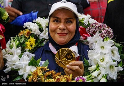 استقبال از هاشمیه متقیان‌معاوی بانوی رکورد جهان ایران در پارالمپیک توکیو