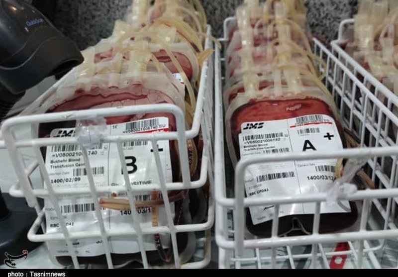 میزان ذخیره خونی استان بوشهر به 3 روز کاهش یافت