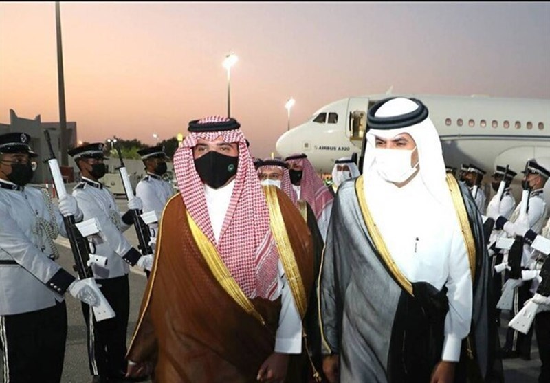 وزیر کشور عربستان پس از سفر به عراق به قطر رفت