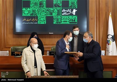 جلسه شورای شهر تهران با حضور زاکانی شهردار تهران