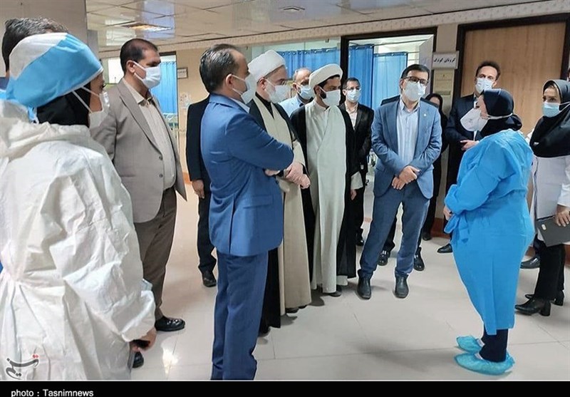 بازدید نماینده ولی‌فقیه در استان کردستان از بیمارستان بعثت+ تصاویر