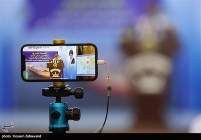 نشست خبری دریادار شهرام ایرانی فرمانده نیروی دریایی ارتش