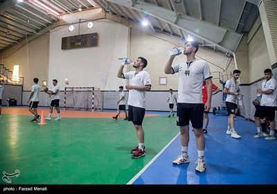 اردوی تیم ملی هندبال جوانان ایران در کرمانشاه