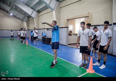 اردوی تیم ملی هندبال جوانان ایران در کرمانشاه