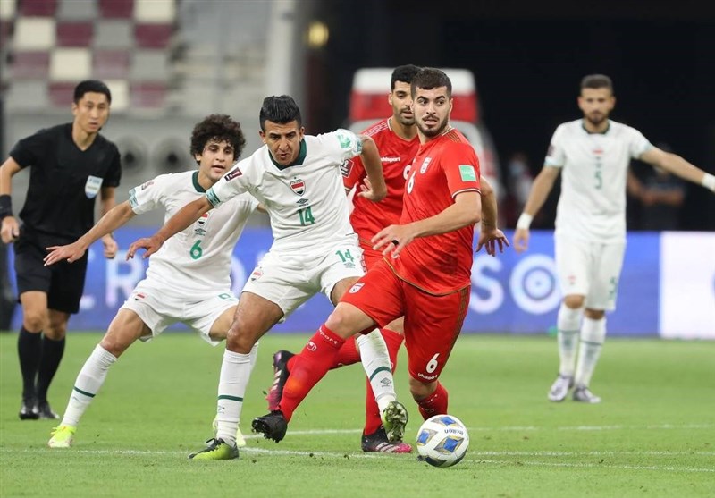 المنتخب الایرانی یفوز على نظیره العراقی 0 - 3 ضمن التصفیات المؤهلة لکأس العالم +صور