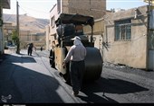 پیگیری تسنیم نتیجه داد/ عملیات روکش آسفالت خیابان 24 متری فهندژ سعدی آغاز شد