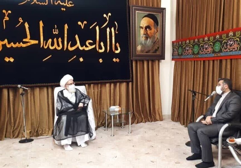 وزیر فرهنگ و ارشاد اسلامی با آیت‌الله نوری همدانی دیدار کرد