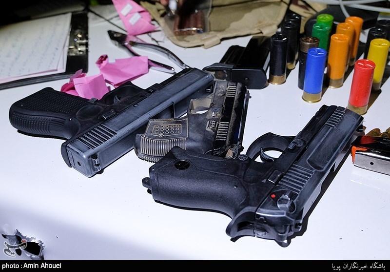 2محموله سلاح غیرمجاز در استان گلستان کشف شد