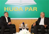 دیدار سفیر ایران در ترکیه با رهبر حزب هدی پار