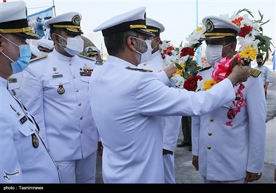 مراسم استقبال از ناوگروه 75 نیروی دریایی ارتش