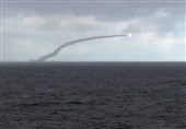 شلیک یک موشک کروز از عرشه زیردریایی اتمی روسیه در دریای بارنتس