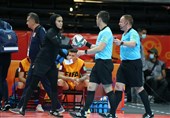 Iranian Female Referee Nazemi in 2021 Futsal World Cup Final