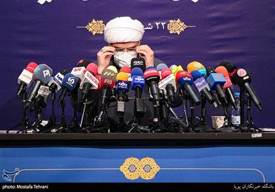 نشست خبری حجت الاسلام محمد قمی رییس سازمان تبلیغات اسلامی
