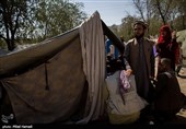 Azadi Park Refugee Camp in Afghanistan