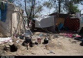 Azadi Park Refugee Camp in Afghanistan