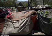 Azadi Park Refugee Camp in Afghanistan