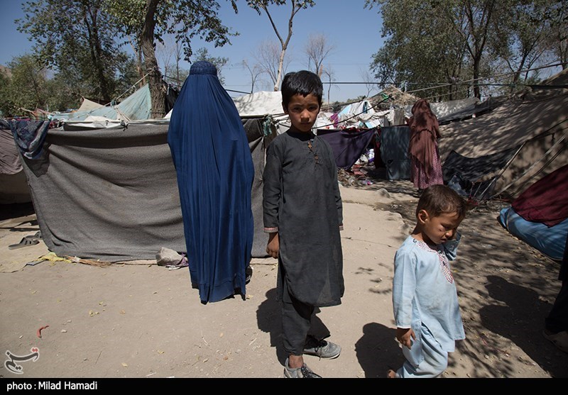 کمپ پناهندگان پارک آزادی شمال شرق در افغانستان