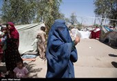 Azadi Park Refugee Camp in Afghanistan