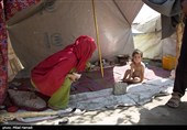 Azadi Park Refugee Camp in Afghanistan