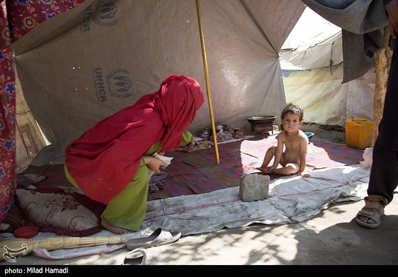 کمپ پناهندگان پارک آزادی شمال شرق در افغانستان