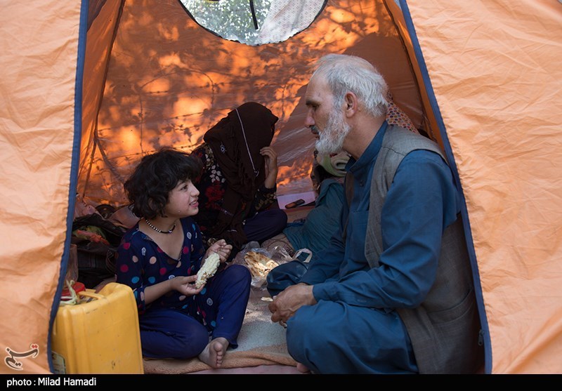 کمپ پناهندگان پارک آزادی شمال شرق در افغانستان