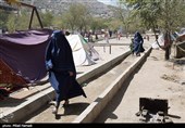 Azadi Park Refugee Camp in Afghanistan