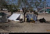 Azadi Park Refugee Camp in Afghanistan