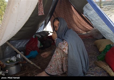 Azadi Park Refugee Camp in Afghanistan
