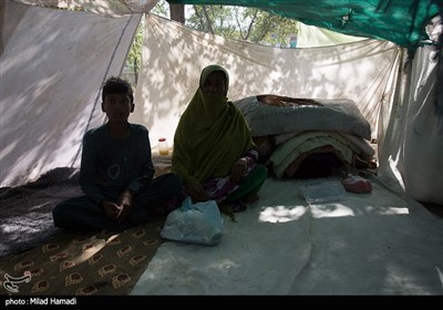 Azadi Park Refugee Camp in Afghanistan