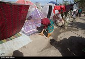 Azadi Park Refugee Camp in Afghanistan