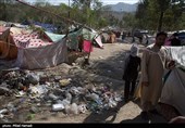 Azadi Park Refugee Camp in Afghanistan