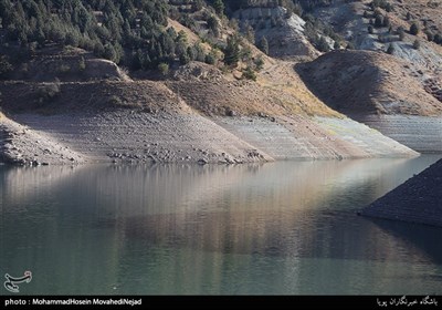  کسری ۵۱ میلیون متر مکعبی ذخایر سدهای پنجگانه استان تهران 