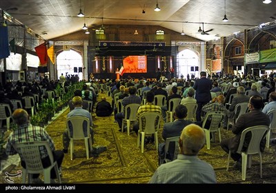 آیین یادواره سرداران و 800 شهید بهشهر و سالگرد آیت الله جباری نماینده فقید مردم مازندران در مجلس خبرگان در مصلای بهشهر