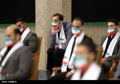 دیدار قهرمانان المپیک و پارالمپیک ایران با رهبر معظم انقلاب