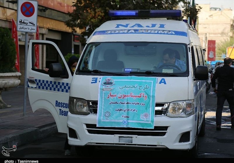 واکسیناسیون سیار شهری در شهرداری منطقه 7 تهران راه‌اندازی شد + تصاویر