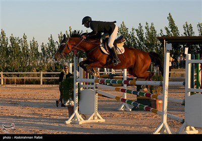 مسابقات قهرمانی پرش با اسب استان همدان