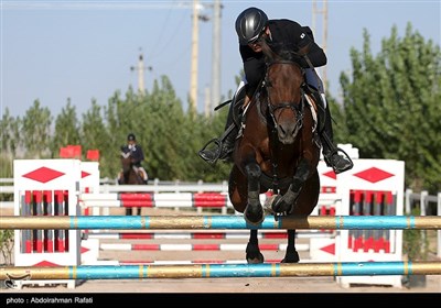 مسابقات قهرمانی پرش با اسب استان همدان