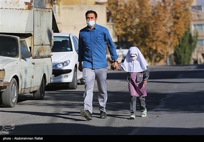 First-Graders Go to School in Iran