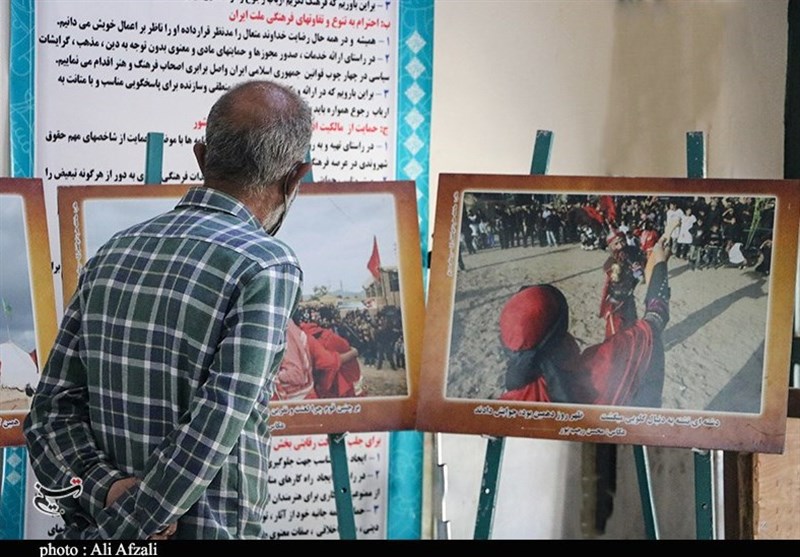 نمایشگاه عکس عاشورایی در کرمان گشایش یافت + تصاویر