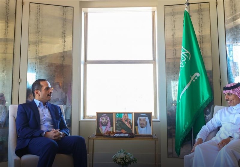 دیدار وزرای خارجه عربستان و قطر در نیویورک